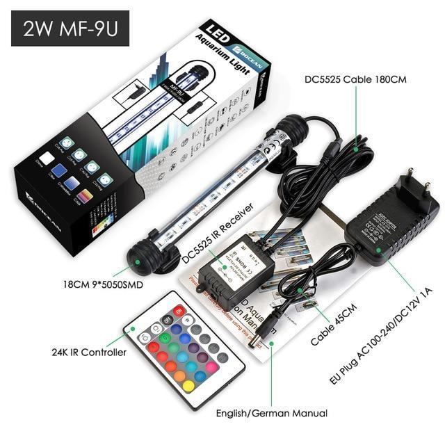 Akwarium Lampa Wodna Led Z Pilotem