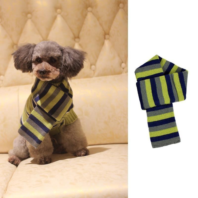 Stylowy Szalik Sweter W Paski